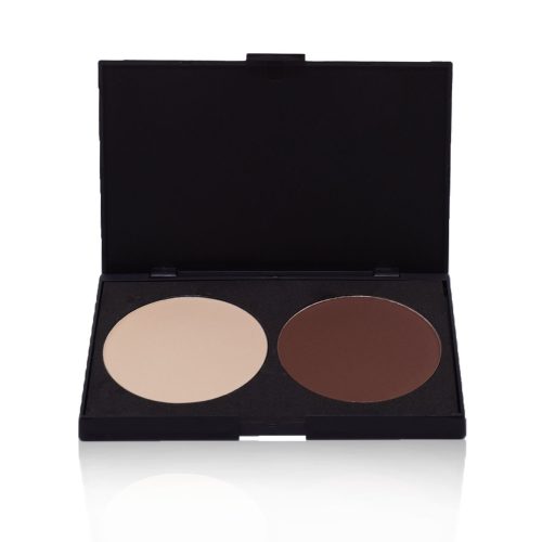 雙色修容餅20g×2 02米/咖