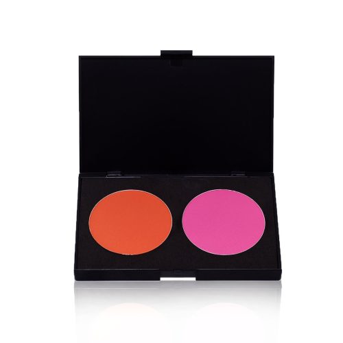 雙色腮紅餅20g×2 橘/粉