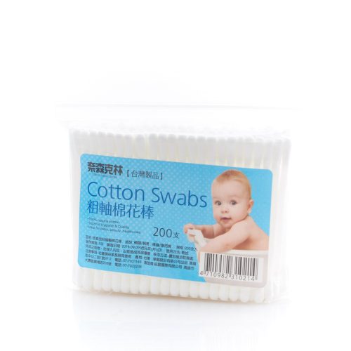 奈森克林粗軸棉花棒200入