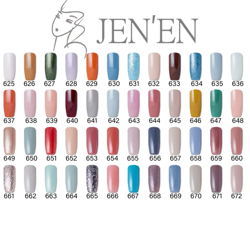 JEN’EN凝膠指甲油 625-672
