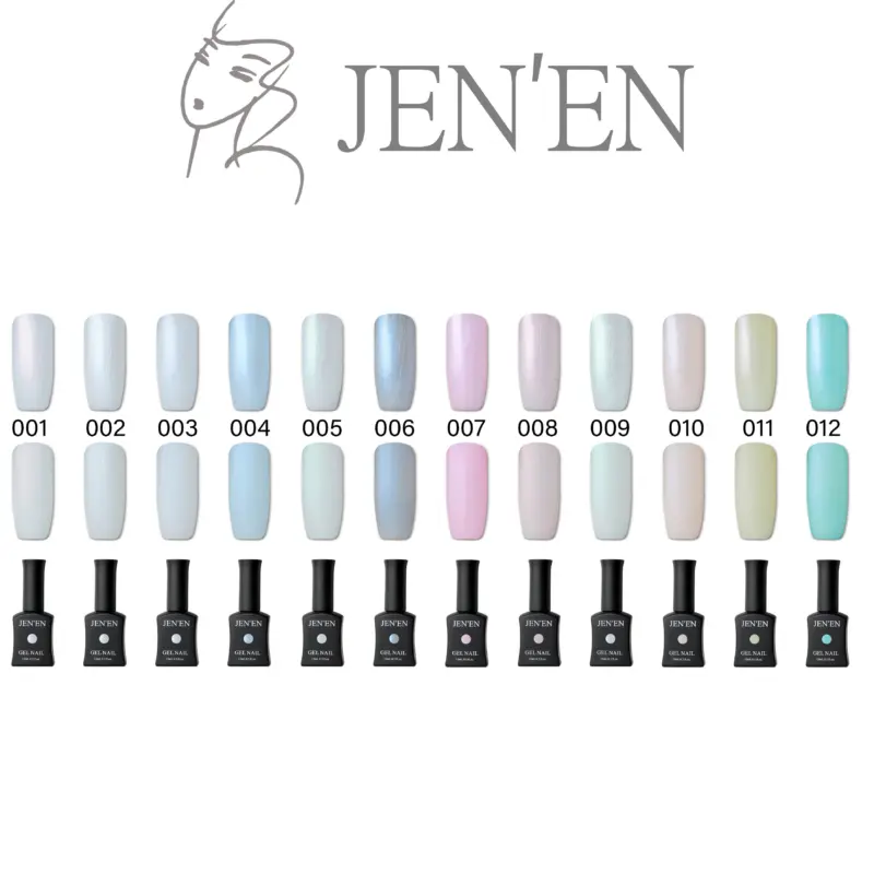 JEN’EN凝膠指甲油 貝殼01-12
