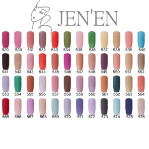 JEN’EN凝膠指甲油 529-576：圖片 2
