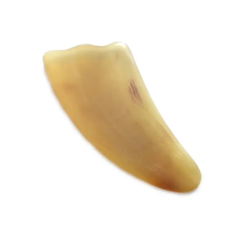 牛角精品刮痧板 羊角面