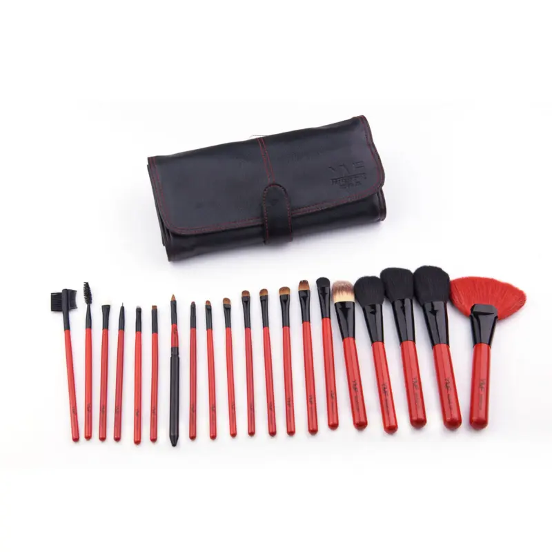 黑管紅桿刷具20入組