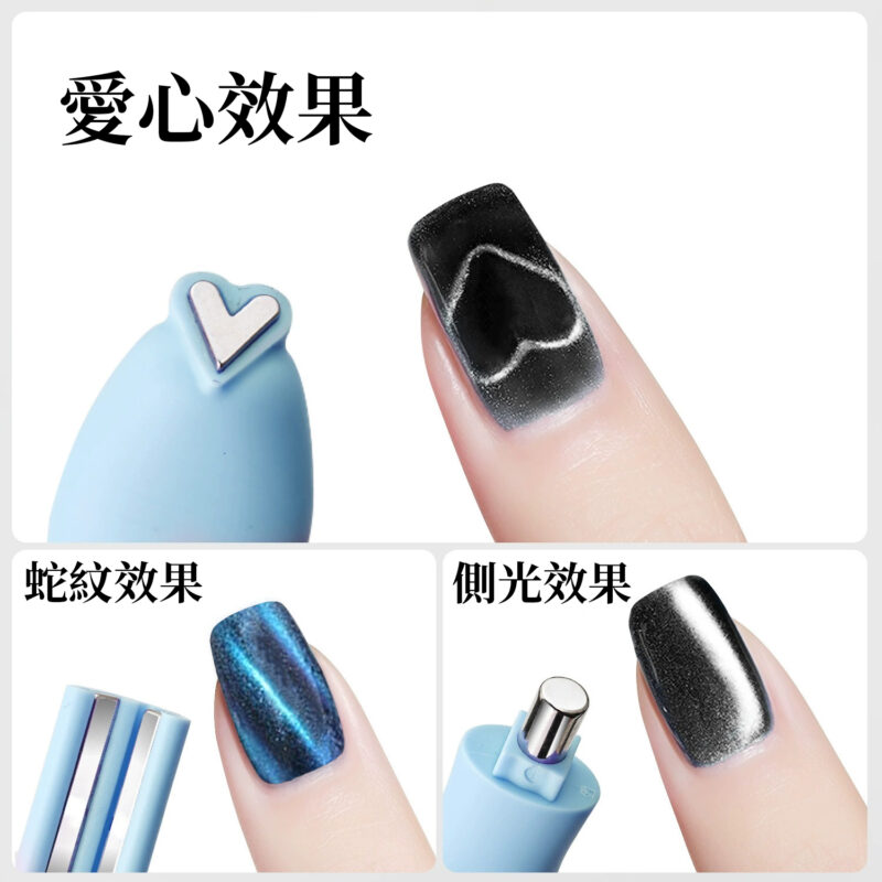 愛心蛇紋磁鐵：圖片 2